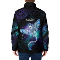 Polynesian Tala Manta Ray Padded Jacket Nowhere You Could Go That I Won't Be With You LT7 - Polynesian Pride