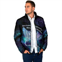 Polynesian Tala Manta Ray Padded Jacket Nowhere You Could Go That I Won't Be With You LT7 - Polynesian Pride