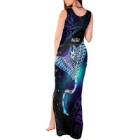 Polynesian Tala Manta Ray Tank Maxi Dress Nowhere You Could Go That I Won't Be With You - Polynesian Pride