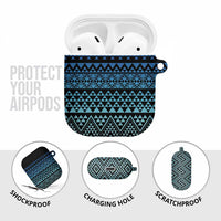 Maori Niho Taniwha Te Wheiao AirPods Case Moana Blue LT7 - Polynesian Pride