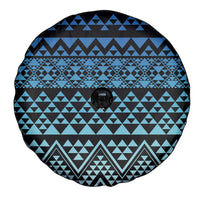 Maori Niho Taniwha Te Wheiao Spare Tire Cover Moana Blue - Polynesian Pride