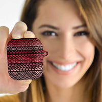 Maori Niho Taniwha Te Wheiao AirPods Case Terracotta LT7 Terracotta - Polynesian Pride