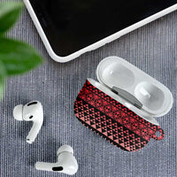 Maori Niho Taniwha Te Wheiao AirPods Case Terracotta LT7 - Polynesian Pride