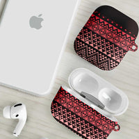 Maori Niho Taniwha Te Wheiao AirPods Case Terracotta LT7 - Polynesian Pride