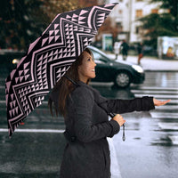 Maori Niho Taniwha Te Wheiao Umbrella Waiporoporo - Polynesian Pride