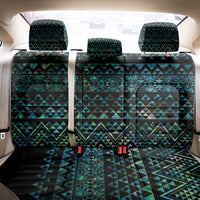 Maori Niho Taniwha Te Wheiao Back Car Seat Cover Paua Shell - Polynesian Pride