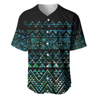 Maori Niho Taniwha Te Wheiao Baseball Jersey Paua Shell - Polynesian Pride