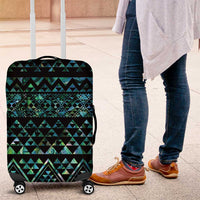 Maori Niho Taniwha Te Wheiao Luggage Cover Paua Shell LT7 Colorful - Polynesian Pride