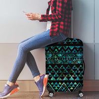 Maori Niho Taniwha Te Wheiao Luggage Cover Paua Shell LT7 - Polynesian Pride