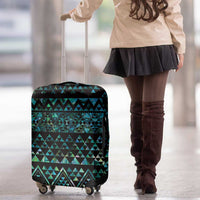 Maori Niho Taniwha Te Wheiao Luggage Cover Paua Shell LT7 - Polynesian Pride