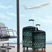 Maori Niho Taniwha Te Wheiao Luggage Cover Paua Shell LT7 - Polynesian Pride