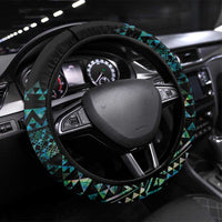 Maori Niho Taniwha Te Wheiao Steering Wheel Cover Paua Shell - Polynesian Pride