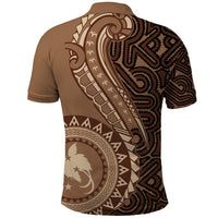 Papua New Guinea Oro Tapa Motif Polo Shirt Classic