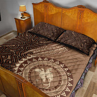 Papua New Guinea Oro Tapa Motif Quilt Bed Set Classic LT7 - Polynesian Pride