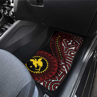Papua New Guinea Oro Tapa Motif Car Mats Special LT7 - Polynesian Pride