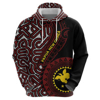 Papua New Guinea Oro Tapa Motif Hoodie Special LT7 - Polynesian Pride