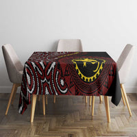 Papua New Guinea Oro Tapa Motif Tablecloth Special LT7 - Polynesian Pride