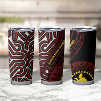 Papua New Guinea Oro Tapa Motif Tumbler Cup Special LT7 - Polynesian Pride