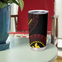 Papua New Guinea Oro Tapa Motif Tumbler Cup Special LT7 - Polynesian Pride