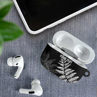 New Zealand Lawn Bowls Personalized AirPods Case Wrap-Around Silver Fern LT7 - Polynesian Pride