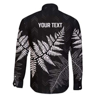 New Zealand Lawn Bowls Personalized Family Matching Off Shoulder Maxi Dress and Hawaiian Shirt Wrap-Around Silver Fern - Polynesian Pride