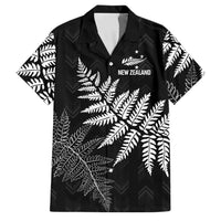 New Zealand Lawn Bowls Personalized Family Matching Summer Maxi Dress and Hawaiian Shirt Wrap-Around Silver Fern - Polynesian Pride