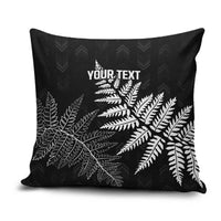 New Zealand Lawn Bowls Personalized Pillow Cover Wrap-Around Silver Fern - Polynesian Pride