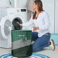 Rainbow Warriors Hawaii Personalized Palaka Laundry Basket LT7 - Polynesian Pride