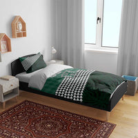 Rainbow Warriors Hawaii Personalized Palaka Bedding Set - Polynesian Pride