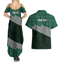 Rainbow Warriors Hawaii Personalized Palaka Couples Matching Summer Maxi Dress and Hawaiian Shirt LT7 - Polynesian Pride