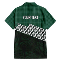 Rainbow Warriors Hawaii Personalized Palaka Family Matching Off Shoulder Maxi Dress and Hawaiian Shirt - Polynesian Pride