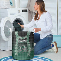 Rainbow Warriors Hawaii Palaka Laundry Basket Maile Lei LT7 - Polynesian Pride