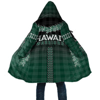 Rainbow Warriors Hawaii Palaka Cloak Maile Lei LT7 Unisex Dark Green - Polynesian Pride