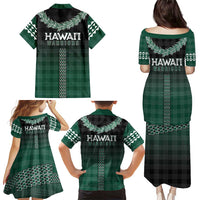 Rainbow Warriors Hawaii Palaka Family Matching Puletasi and Hawaiian Shirt Maile Lei LT7 - Polynesian Pride