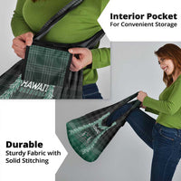 Rainbow Warriors Hawaii Palaka Grocery Bag Maile Lei - Polynesian Pride