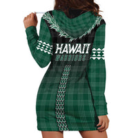 Rainbow Warriors Hawaii Palaka Hoodie Dress Maile Lei - Polynesian Pride
