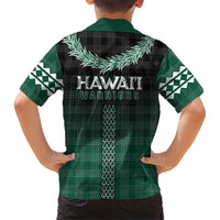 Rainbow Warriors Hawaii Palaka Kid Hawaiian Shirt Maile Lei LT7 - Polynesian Pride