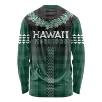 Rainbow Warriors Hawaii Palaka Long Sleeve Shirt Maile Lei LT7 - Polynesian Pride
