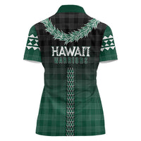 Rainbow Warriors Hawaii Palaka Women Polo Shirt Maile Lei - Polynesian Pride