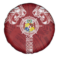 Tonga Independence Day Spare Tire Cover Tongatapu Lion Ngatu Motifs LT7 - Polynesian Pride