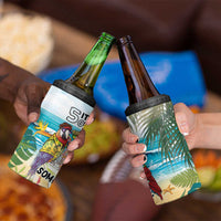 It's 5 o'clock Somewhere 4 in 1 Can Cooler Tumbler Beach Party LT7 - Polynesian Pride