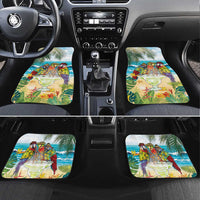 It's 5 o'clock Somewhere Car Mats Beach Party LT7 Set 4pcs Colorful - Polynesian Pride