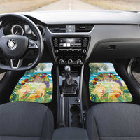 It's 5 o'clock Somewhere Car Mats Beach Party LT7 Set 2pcs - Front Colorful - Polynesian Pride