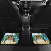 It's 5 o'clock Somewhere Car Mats Beach Party LT7 Set 2pcs - Back Colorful - Polynesian Pride
