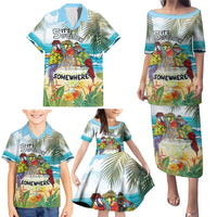 It's 5 o'clock Somewhere Family Matching Puletasi and Hawaiian Shirt Beach Party LT7 - Polynesian Pride