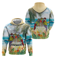 It's 5 o'clock Somewhere Hoodie Beach Party - Polynesian Pride