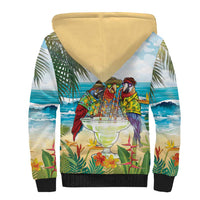 It's 5 o'clock Somewhere Sherpa Hoodie Beach Party LT7 - Polynesian Pride