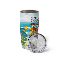 It's 5 o'clock Somewhere Tumbler Cup Beach Party - Polynesian Pride