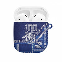 Queen Salote College 100th Anniversary AirPods Case QSC Royal Girls LT7 Royal Blue - Polynesian Pride
