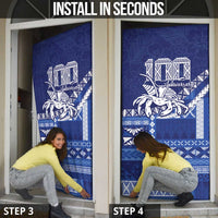 Queen Salote College 100th Anniversary Door Cover QSC Royal Girls - Polynesian Pride